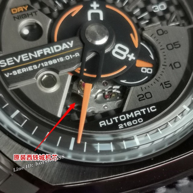 七个星期五时尚男士手表 sevenFriday自动机械男士腕表 gjs1200